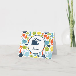 Unter dem Meer, nautischer Geburtstag danke Ihnen 