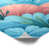 Unter dem Meer Niedliche Kinder Poster (Ecke)