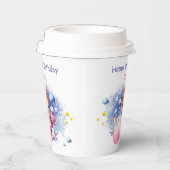 Unter dem Meer, Niedliche Meerjungfrau zum Geburts Pappbecher (Rechts)