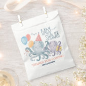 Unter dem Meer Octopus Babydusche Vielen Dank Geschenktütchen (Ausgeschnitten)