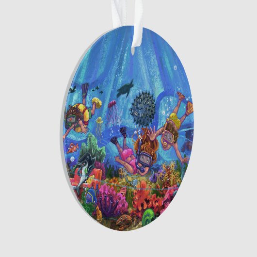 Unter dem Meer Ornament (Vorderseite)