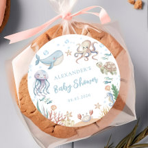 Unter dem Meer Ozean-Tiere Baby-Party