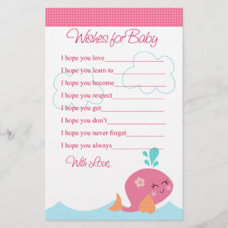 Unter dem Meer Pink Whale wünscht sich eine Babydu