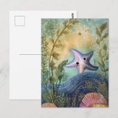 Unter dem Meer Postkarte (Vorne/Hinten)