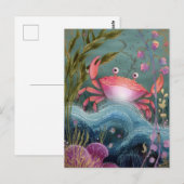 Unter dem Meer Postkarte (Vorne/Hinten)