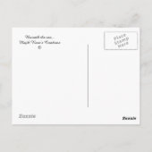 Unter dem Meer.... Postkarte (Rückseite)