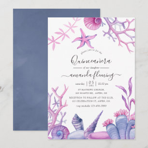 Unter dem Meer Quinceañera Ankündigung
