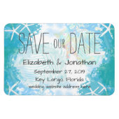 Unter dem Meer Rette unser Datum Magnet (Horizontal)