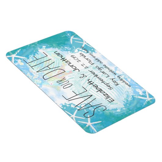 Unter dem Meer Rette unser Datum Magnet (Rechte Seite)