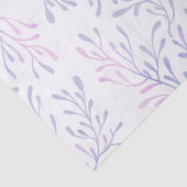 Unter dem Meer rosa Lila Algenmädchen 1. Seidenpapier (Ausschnitt)