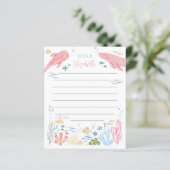 Unter dem Meer Rosa Ozean Tiere Zeit Kapsel (Stehend Vorderseite)