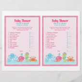 Unter dem Meer/Rosa Whale "Preis ist richtig" Spie (Vorderseite)