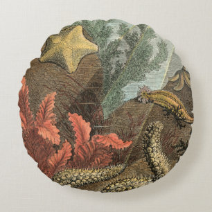 Unter dem Meer Rundes Kissen