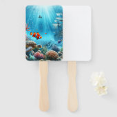 Unter dem Meer, Schildkröte, Korallen, Schiff, Clo Fächer (Vorne und Hinten)