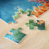 Unter dem Meer, Schildkröte, Korallen, Schiff, Clo Puzzle (Seite)