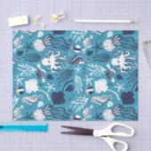 Unter dem Meer Seidenpapier (Handwerk)