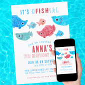 Unter dem Meer Sommer Geburtstag Einladung
