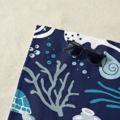 Unter dem Meer Strandtuch (Beispiel)