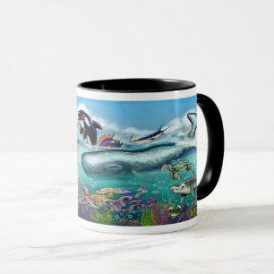 Unter dem Meer Tasse