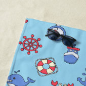 Unter dem Meer Tiere Jungs Strandtuch (Beispiel)