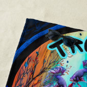 Unter dem Meer tropische Fische Strandtuch (Beispiel)