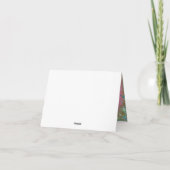 Unter dem Meer Vielen Dank Dankeskarte (Rückseite)