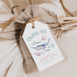 Unter dem Meer Vielen Dank Tags Geschenkanhänger