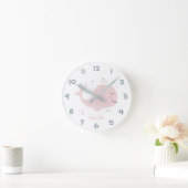 Unter dem Meer Wal Kids Kinderzimmer Wall Clock Runde Wanduhr (Zuhause)