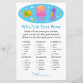 Unter dem Meer Was ist in Ihrem Geldbeutel Baby Sh (Vorderseite)