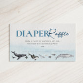 Unter dem Meer WhaleBaby Dusche Windelwanne Begleitkarte