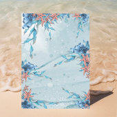 Unter dem Meer Whales Boy Baby Dusche Einladung