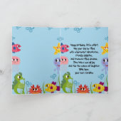 Unter dem Meer Whimsical Niedliche Lebewesen Gebur Karte (Innenseite)