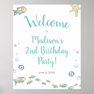 Unter dem Meer Willkommen zur Geburtstagsparty Poster