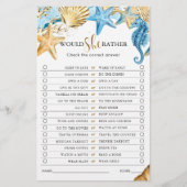 Unter dem Meer würde sie eher Brautparty spielen (Vorderseite)