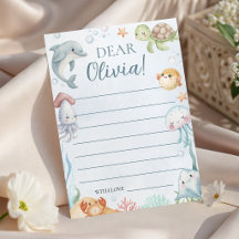 Unter dem Meer Zeitkapsel-Karte