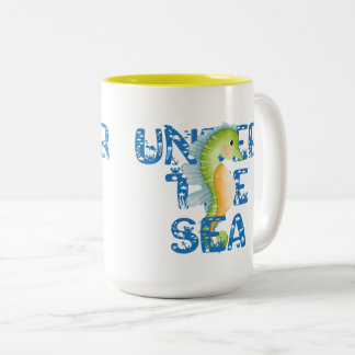 unter dem Meer Zweifarbige Tasse