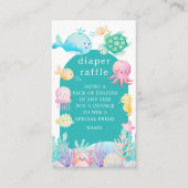 Unter dem Meeresabenteuer Windelrudel Begleitkarte (Vorderseite)