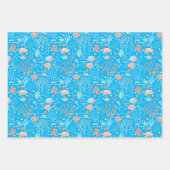 Unter dem Meeresangel Fischkorallenleben Anchor Se Geschenkpapier Set (Vorderseite)