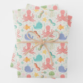 Unter dem Meeresaugenkrebs Geschenkpapier Set (Beispiel)