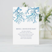 Unter dem Meeresbuch für die Einladung von Kleinki (Stehend Vorderseite)