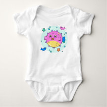 Unter dem Meeresfisch Adventure Baby Bodysuit