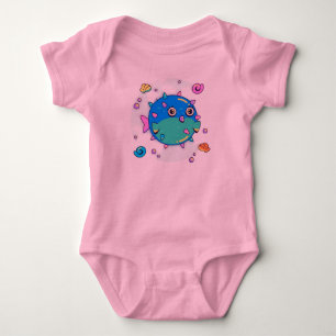Unter dem Meeresfisch Adventure Baby Bodysuit Strampler