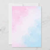 Unter dem Meeresgeschlecht finden sich niedliche S Einladung (Rückseite)