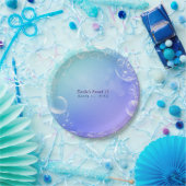 Unter dem Meeresgezauberten Blasen-Party Pappteller (Party)