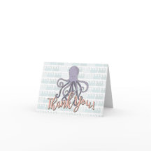 Unter dem Meeresgrund Oktopus Vielen Dank, dass Si