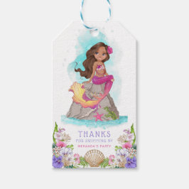 Unter dem Meeresgrund Rosa und Lila Meerjungfrau ( Geschenkanhänger