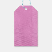 Unter dem Meeresgrund Rosa und Lila Meerjungfrau ( Geschenkanhänger (Rückseite)