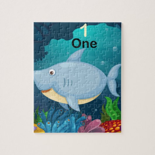 Unter dem Meeresmeer Puzzle (Vertikal)