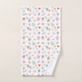 Unter dem Meeresmuster Badhandtuch Set (Handtuch)
