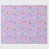 Unter dem Meeresmuster Geschenkpapier (Flach)